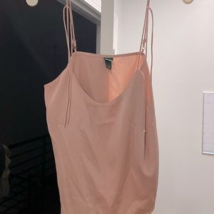 satin tank top